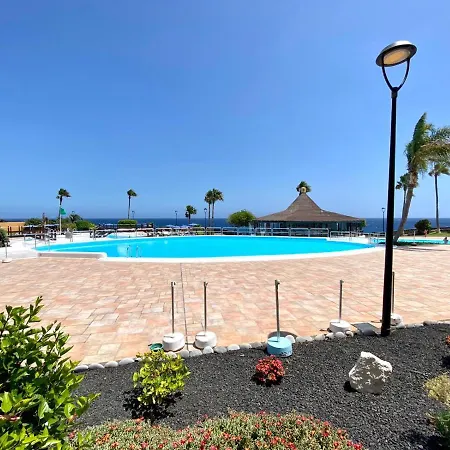 아파트 Bungalow Con Piscina En Rocas Del Mar, Tenerife Sur *